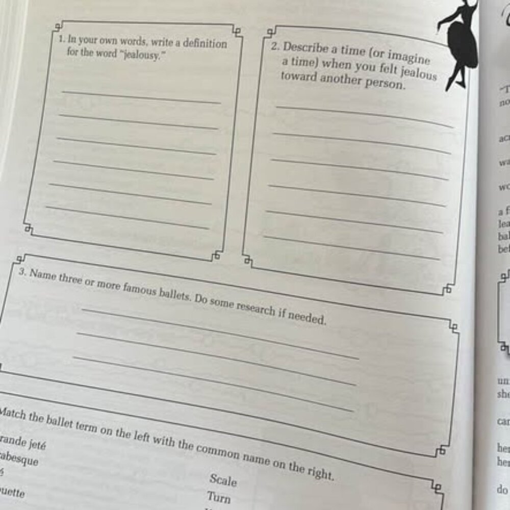 JUST GIRLS READING COMPREHENSION - Picture 4 of 7